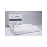 Superking Size Dreamland Premium Range Sleepwell Pure Luxury Heated Mattress Cover Electric Blanket Dual Control