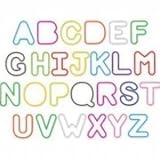 Silly Bandz 36 Alphabet Shapes - (Multi Colored Silly Bandz)