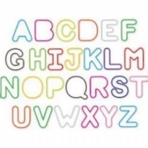 Silly Bandz 36 Pack Alphabet Shapes
