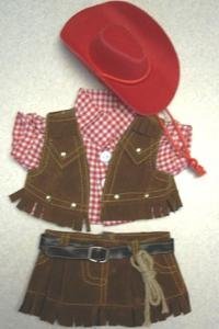 312TbXTEhcL Cowgirl Outfit That Fits Webkinz and 8 Make Your Own Stuffed Animals