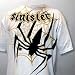 SINISTER ANDERSON SILVA UFC 77 WALKOUT WHITE T-SHIRT SIZE LARGE