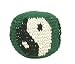 Hacky Sack - Yin Yang with a Green Background