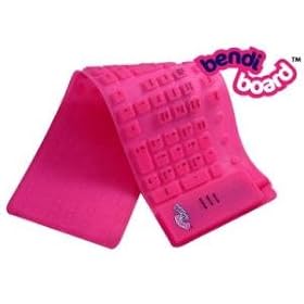Pink Bendiboard Keyboard USB or PS2
