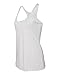 Next Level Apparel 6733 Girl Tri-Blend Racerback Tank - Heather White, Medium
