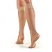 Truform Sheer Compression Stockings, 8-15 mmHg, Women's Knee High Length, 20 Denier, Beige, Small