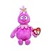 Ty Beanie Babies Yo Gabba Gabba Foofa + Free Pack Of Yo Gabba Gabba Silly Bandz Bracelets (Shaped As The Popular Yo Gabba Gabba Characters)!!!