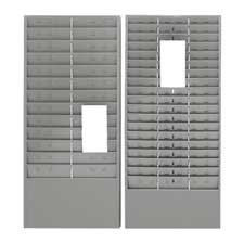 MMF Industries : Time Card/Ticket Message Rack, 12/36/54 Pocket, Gray -:- Sold as 2 Packs of - 1 - / - Total of 2 Each MMF Industries : Time Card/Ticket Message Rack, 12/36/54 Pocket, Gray -:- Sold as 2 Packs of - 1 - / - Total of 2 Each