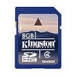 Kingston Flash-Speicherkarte - 8 GB - SDHC
