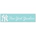 New York Yankees MLB Die Cut Decal (4x16) by Wincraft