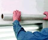 Self Adhering Spray Booth Protective Film Clear 36 x 100' (RBL438)