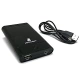 Portable Battery Pack - 3400mAh External Lithium-ion Rechargeable Battery Pack (Black) [FREE SHIPPING]