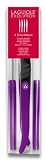 Laguiole Production - 444130 - Laguiole Production - Set 4 Couteaux de Table Laguiole Intuition - Violet Translucide