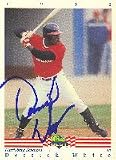 Derrick White, Harrisburg Senators - Expos Affiliate, 1992 Classic Best Autographed Card