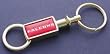 Atlanta Falcons Gold Tone Valet Keychain