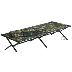 G.I. Type Camouflage Aluminum Folding Cot