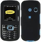 LG Rumor 2 LX265 Black Rubber Feel Hard Case Cover w/Belt Clip