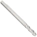 Melin Tool EMG-LB Carbide Ball Nose End Mills, Inch, Long Length, Uncoated (Bright) Finish, 30 Degree Helix, For Use With Aluminum/Aluminum Alloys, Cast Iron, Plastics, Steel/Steel Alloys, Titanium/Titanium Alloys