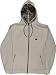 Fourstar Darnell Zip Hooded Sweatshirt [Small] Fleece W/Satin