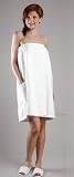 Turkishtowels, 100% Cotton Womens SPA Wrap-White