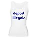 Deport Illegal Aliens Women's Tank Top