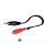 2x RCA Phono Female to 1x 3.5mm Male Jack Audio Cable