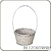 6 ROUND WH. WASH RATTAN