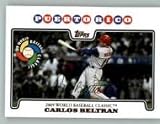 2008 Topps Update World Baseball Classic Preview #WBC14 Carlos Beltran - New York Mets (Puerto Rico) (Baseball Cards)
