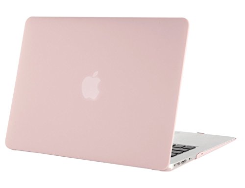 Mosiso macbook air 13 case, ultra slim soft-touch plast…