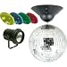 Startec MB-8 8 Mirror Ball Package