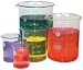 Graduated Beaker Set 50, 100, 250, 600 and 1000ml glass