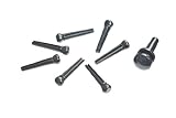 Produkt-Bild: Planet Waves PWPS9 Pin-Set f&uuml;r Gitarre (7x Bridge, 1x End), schwarz