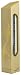 Traveler's Prayer Arbor Solid Brass Amulet, Roman Catholic Prayer