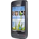 Nokia C5-03 Smartphone - Wi-Fi - 3.5G - Bar - Graphite, Black. C5-03-GRA GSM INCL CHARGER BATT CABLE WIRED HEADSET W/ 1YR WARR CELL. SIM-free - Symbian OS 9.4 - 4 GB - microSD - 3.2' LCD 640 x 360 - Touchscreen - 5 Megapixel Camera - Quad Band - GPS Reciever - Bluetooth - USB - 11.50 Hour Talk Time