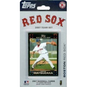 Topps Boston Red Sox 2007 Baseball Card Team Set by Topps