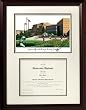 Saginaw Valley State University Graduate Framed Lithograph w/ Diploma Opening