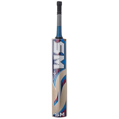 SM Fanatic (Riser) Kashmir Willow Cricket Bat, Short Handle