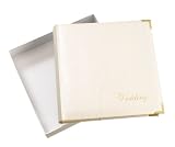 Kitchen & Housewares : Photo Board Traditional 30 pages Wedding Album Cream
