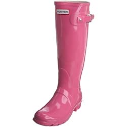 Hunter Original Gloss w23616, Damen Gummistiefel, fuchsia, 38 EU / 5 UK