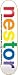 Enjoi Nestor Judkins Resin 7 Spectrum Skateboard Deck - 7.9