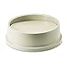 Rubbermaid Commercial 267200BG Swing Top Lid for Round Waste Container Plastic Beige