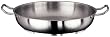 Paderno World Cuisine 17.75 Inch Stainless Steel Paella Pan