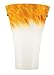 Tla-Varese Sconce, Amber, Sn Finish, Cf