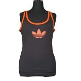 (アディダス) adidas Originals レディースGraphic Trefoil Tank・Black（S）