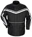 TOURMASTER/CORTECH ELITE II RAIN MOTORCYCLE JACKET BLACK/SILVER