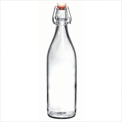 Bormioli Rocco Giara Clear Glass Bottle With Stopper