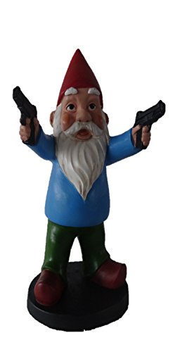 Combat Gnome– High Quality Polyresin Statue!– Funny Garden Gnome!!