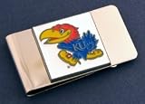 University of Kansas Pewter Money Clip NCAA