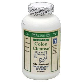 Super Colon Cleanse-Colon Detoxification and Elimination Formula, 480 Capsules (2 Bottles)