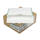 Tyvek Open Side Exp Envelopes, Hvywt,1st Cl,10 x 13 x 2,White,100/carton