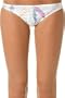 INSIGHT FEATHER RAINBOW BIKINI BOTTOM WHITE XL